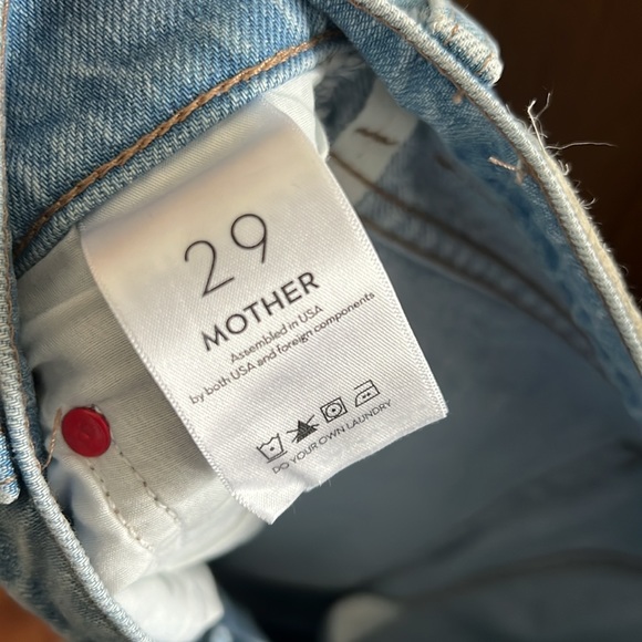 MOTHER, SNACKS! The Fun Dip Puddle Jeans - Picture 10 of 10